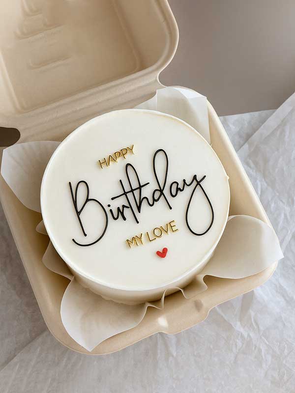 Birthday Love Cake