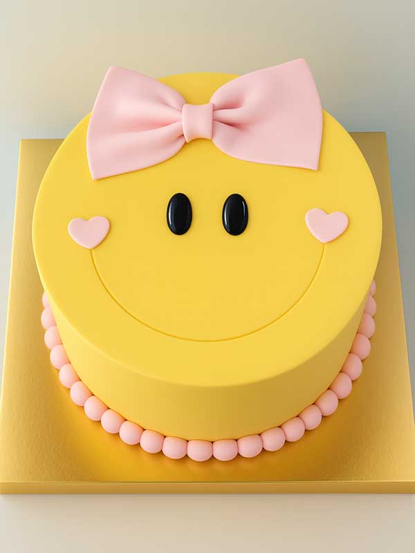 Smiley delight Cake