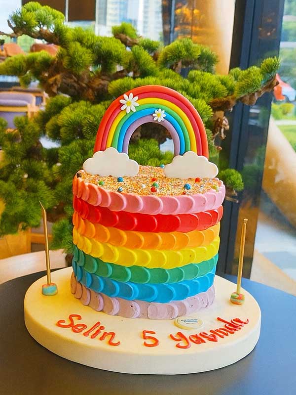 Choco Rainbow Bliss Cake