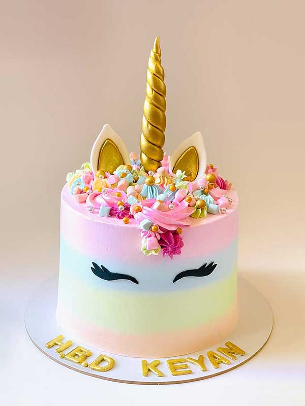 Dreamy Unicorn Chocolate Cake