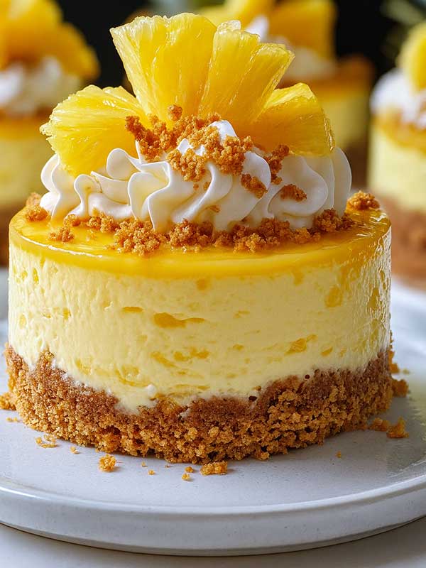 Royal Pineapple Crown Cake