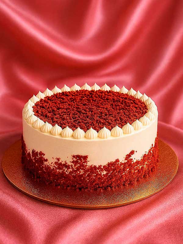 CRUMBLE VELVET CAKE
