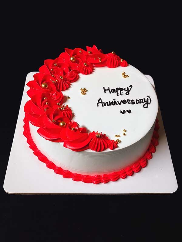 Chocolate Romance Anniversary Cake