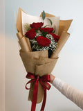 5 Red Roses Bouquet