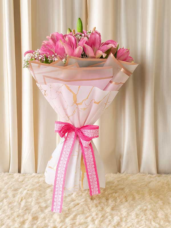 Blush Lily Bouquet