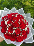 Classic 30 Red Roses Bouquet