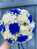 Blue & White Rose Harmony