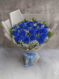 Blue & Silver Elegance Bouquet