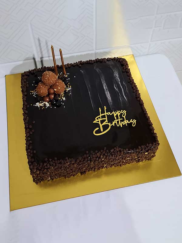 Hoco Chip Chocolate Truffle Cake