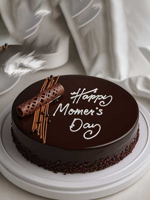 Sloppy Chocolate truffle cake