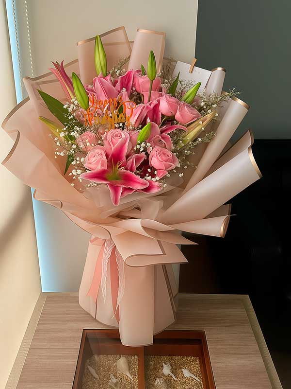 Pink Elegance Bouquet