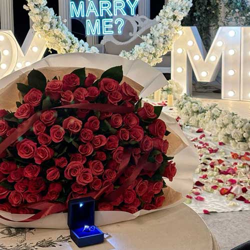 Peach Blossom Bouquet