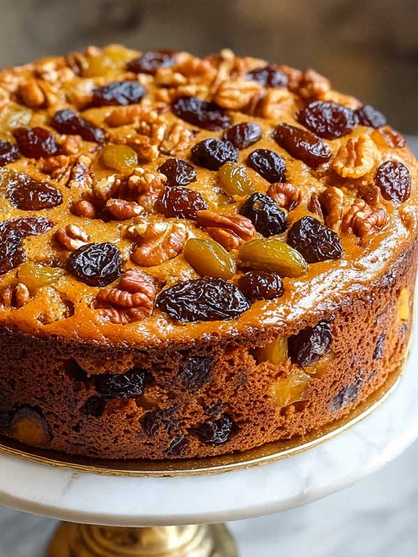 Gluten-Free Mixed Fruit Cake