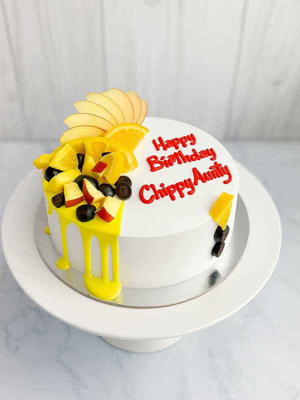 Mix Fruit Fusion Cake