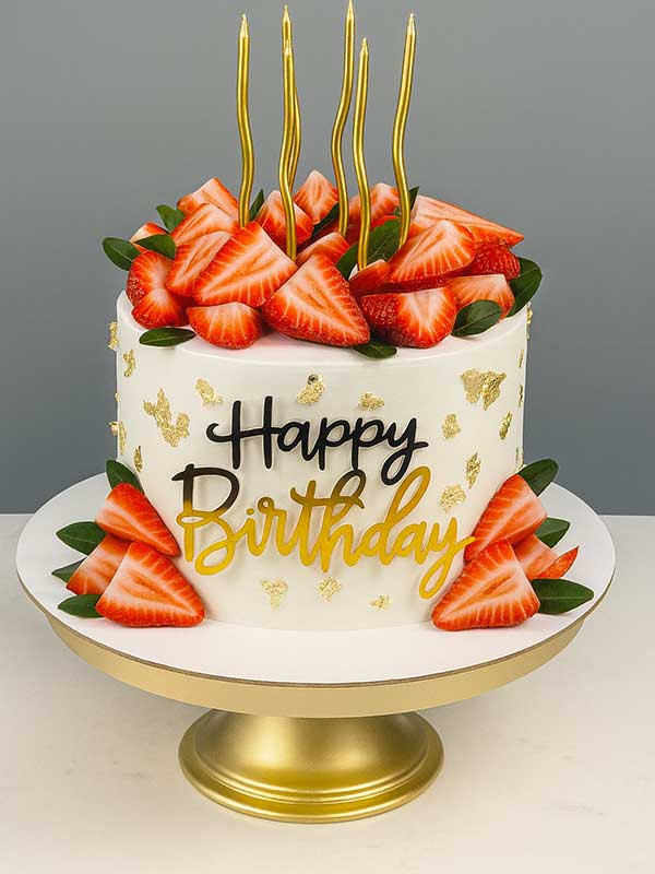 Strawberry Bliss Cake