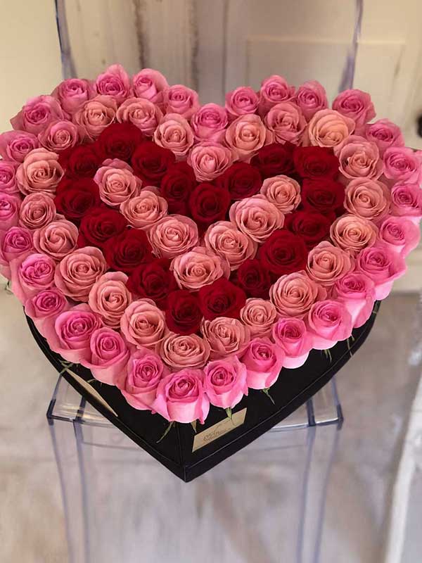 Romantic Bloom Heart