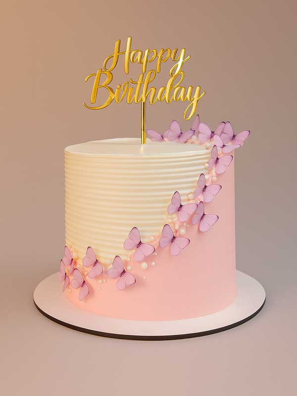 Deluxe Chocolate Birthday Cake (Round | 2 Kg)