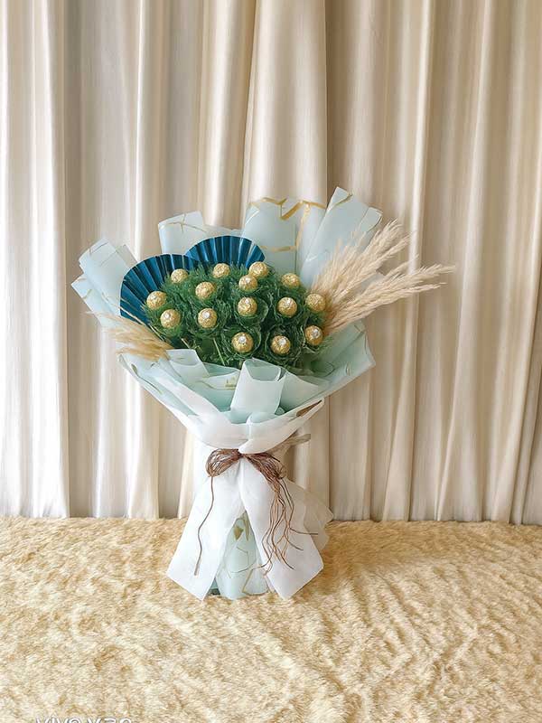 Blue Chocolate Elegance