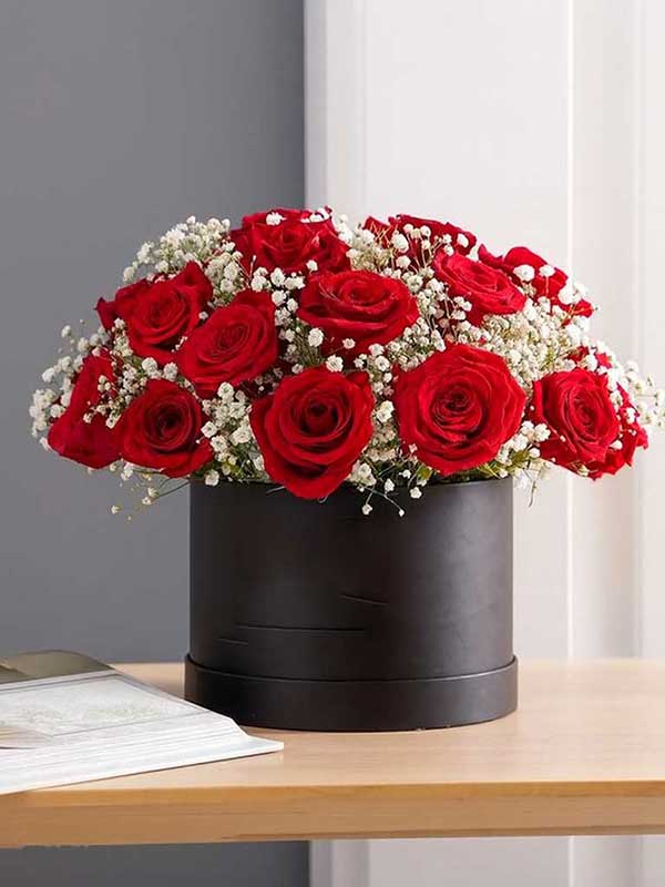 Classic Red Rose Box