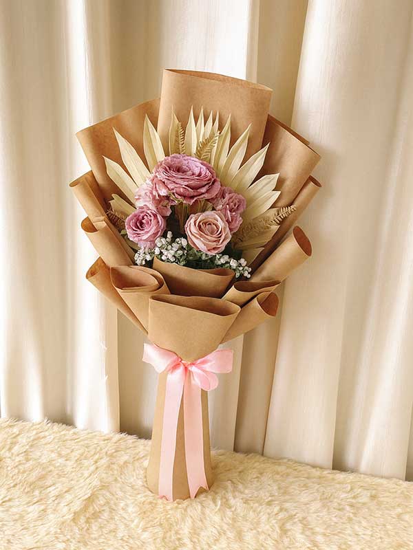 Rustic Brown Artificial Arrangement