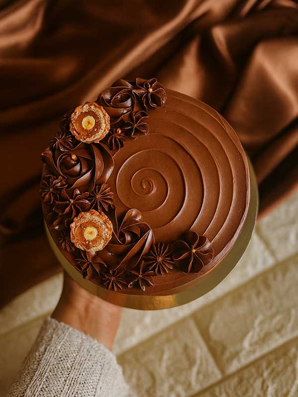 Designer Chocolate Truffle Cake