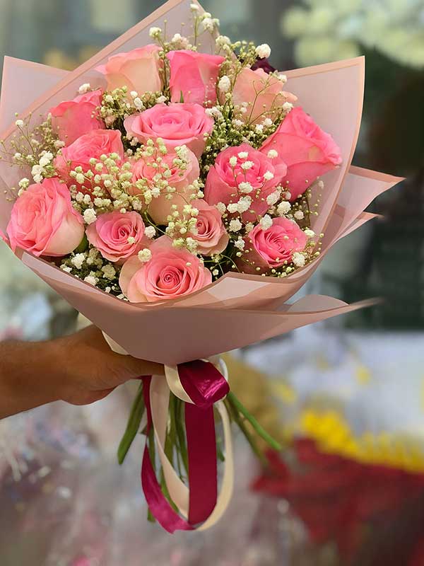 Blushing Elegance Bouquet